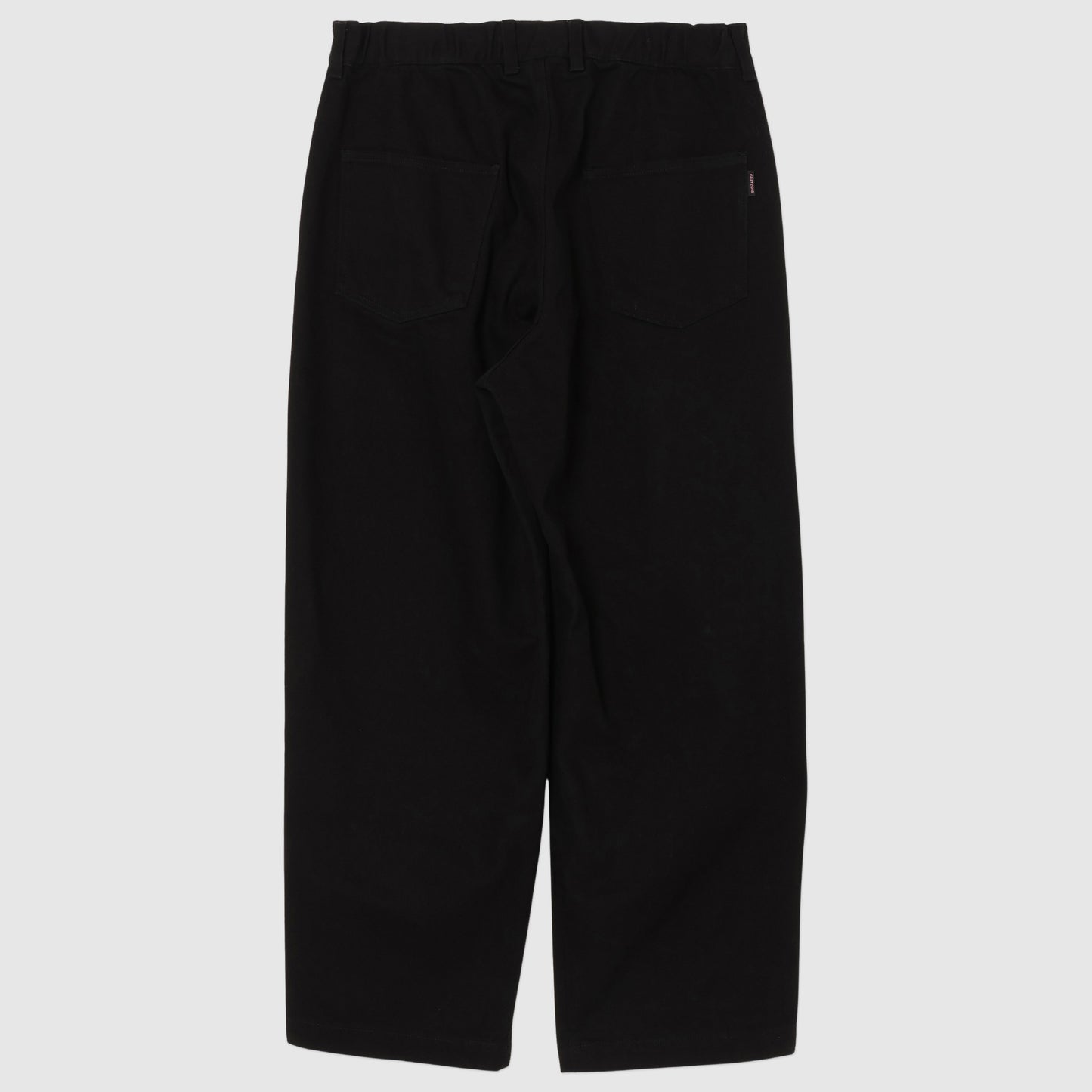 Two Tuck Wide Pants Black