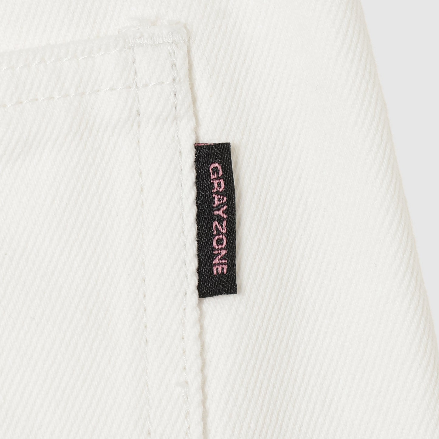 Two Tuck Wide Pants White