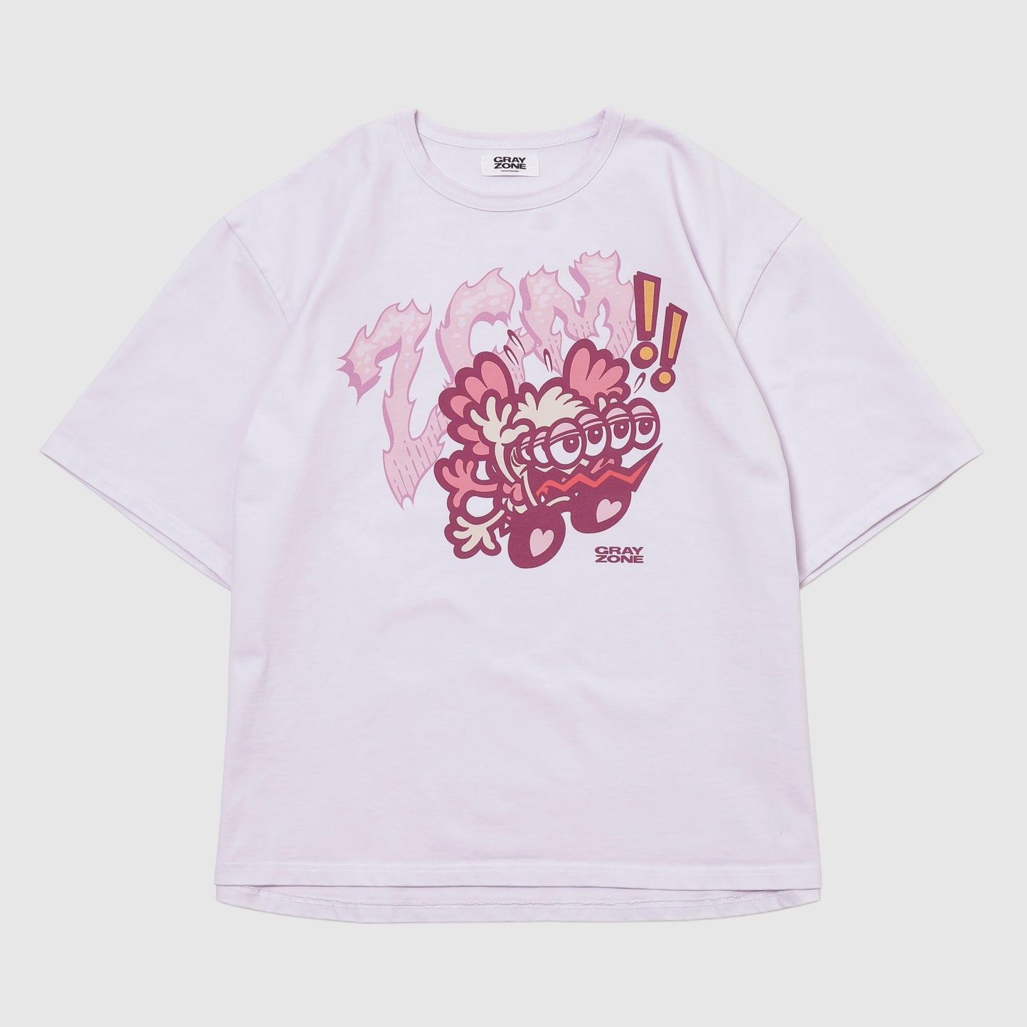 ZGM Cartoon T-shirt Purple