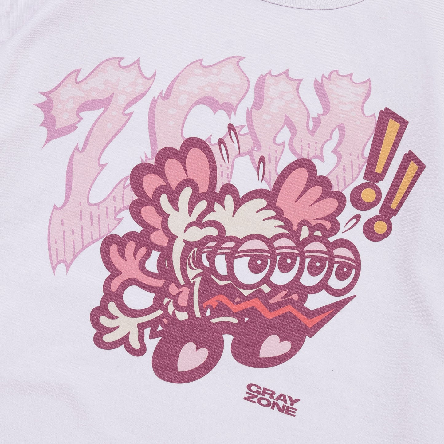 ZGM Cartoon T-shirt Purple