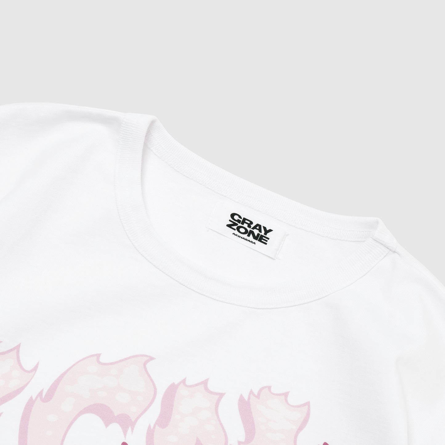 ZGM Cartoon T-shirt White