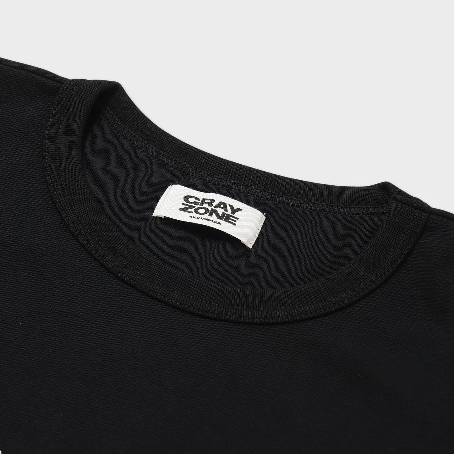 FML Embroidery T-shirt Black×White