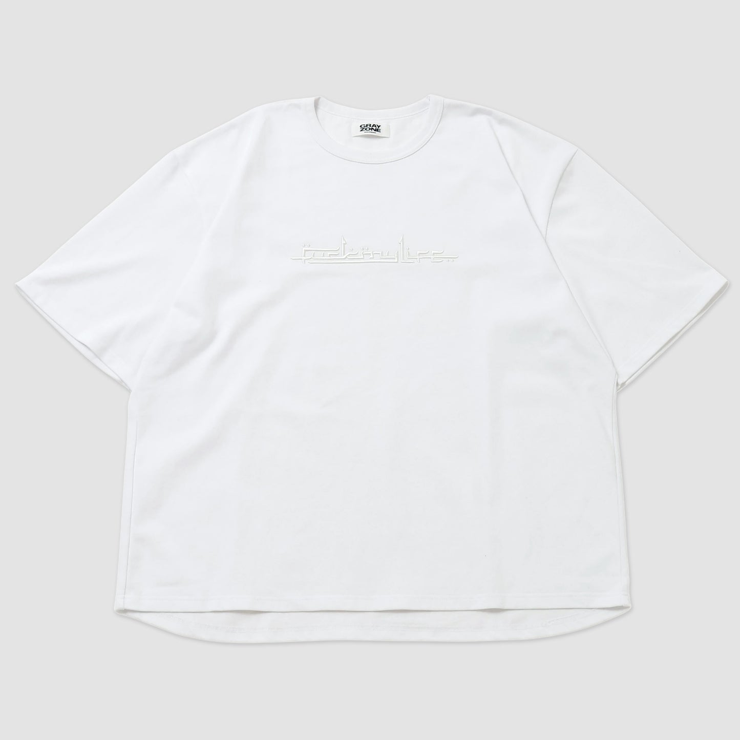 FML Embroidery T-shirt White×White