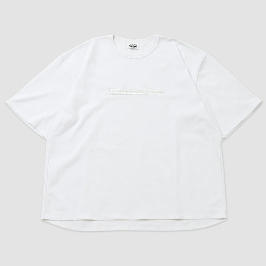FML Embroidery T-shirt White×White