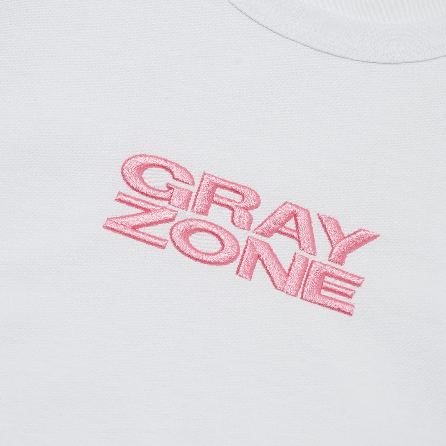 GRAYZONE Logo T-shirt White