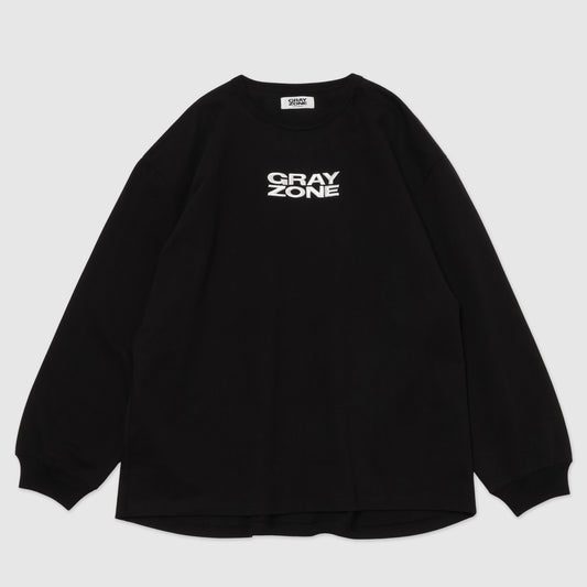 GRAYZONE Logo L/S T-shirt Black