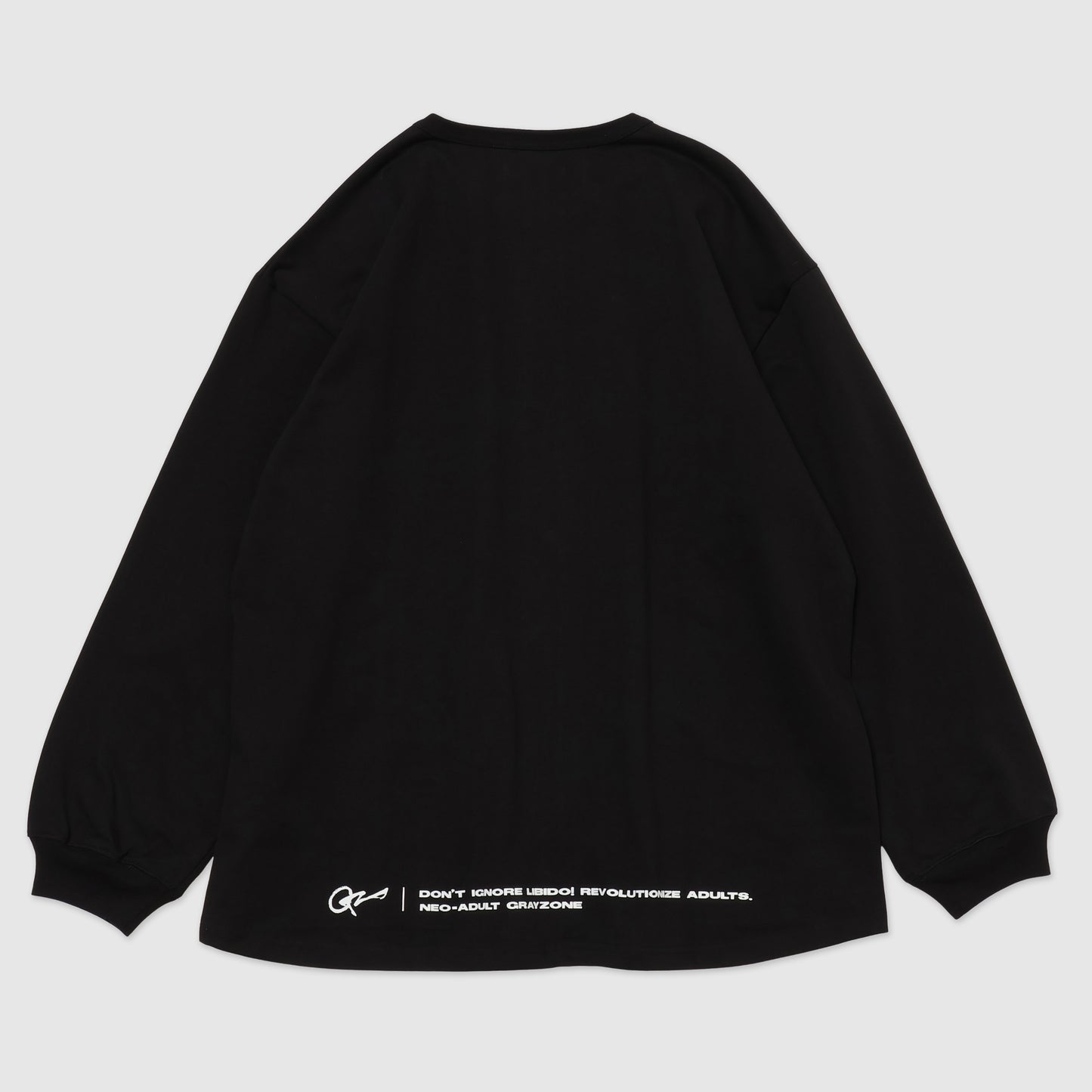 GRAYZONE Logo L/S T-shirt Black