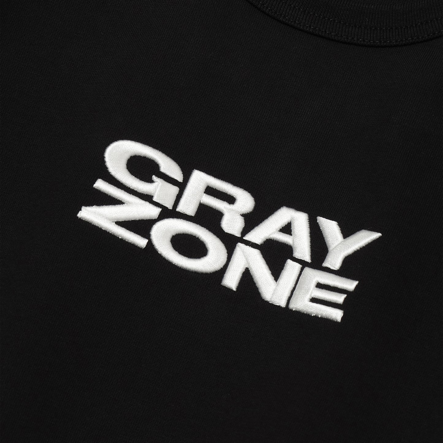 GRAYZONE Logo L/S T-shirt Black