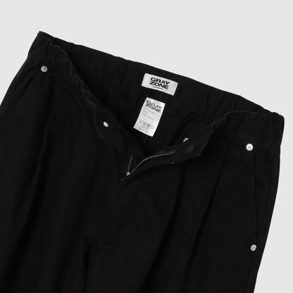 Two Tuck Wide Pants Black