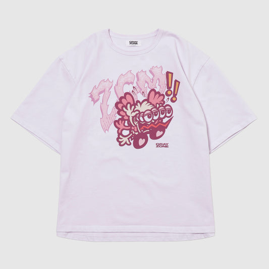 ZGM Cartoon T-shirt Purple