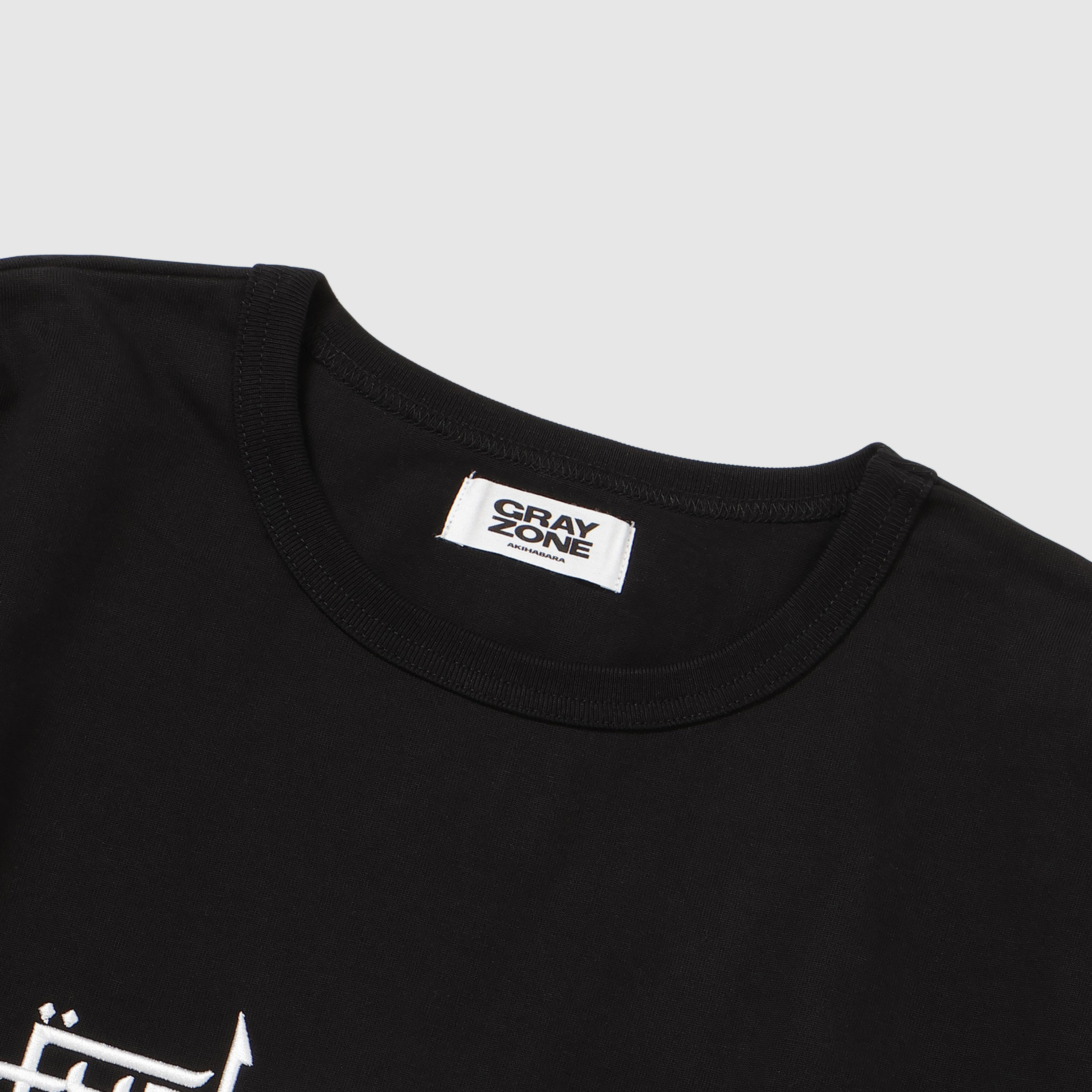 FML Embroidery L/S T-shirt Black – GRAYZONE