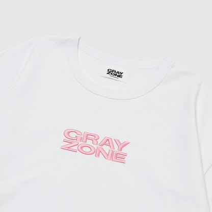 GRAYZONE Logo T-shirt White