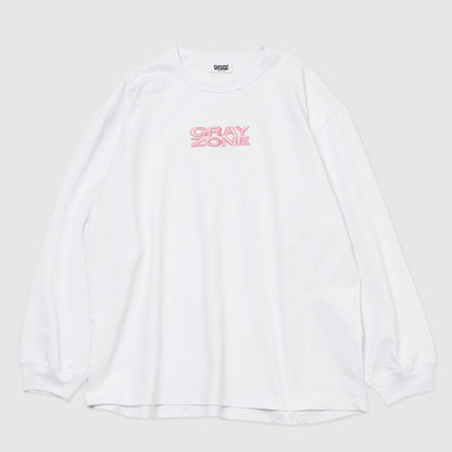 GRAYZONE Logo L/S T-shirt White