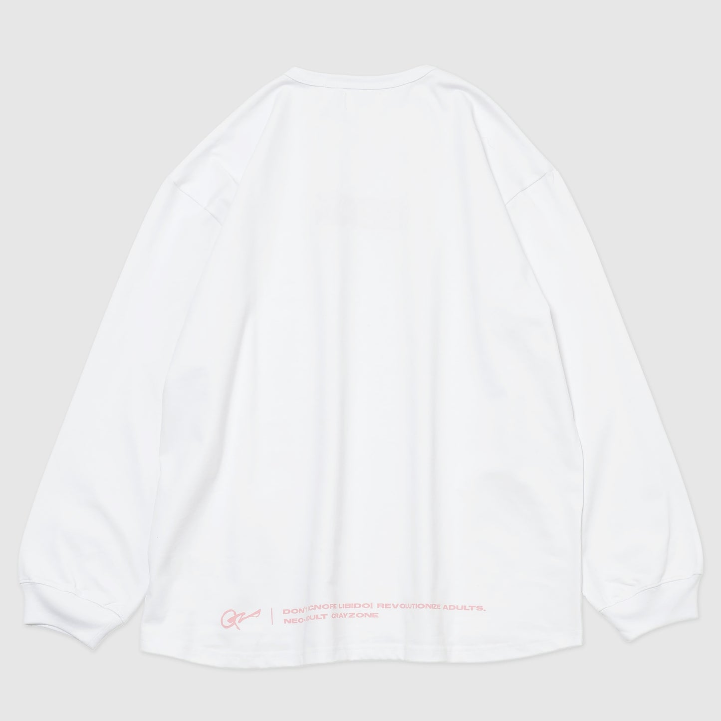 GRAYZONE Logo L/S T-shirt White