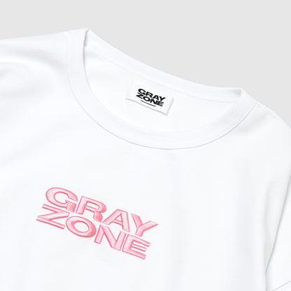 GRAYZONE Logo L/S T-shirt White