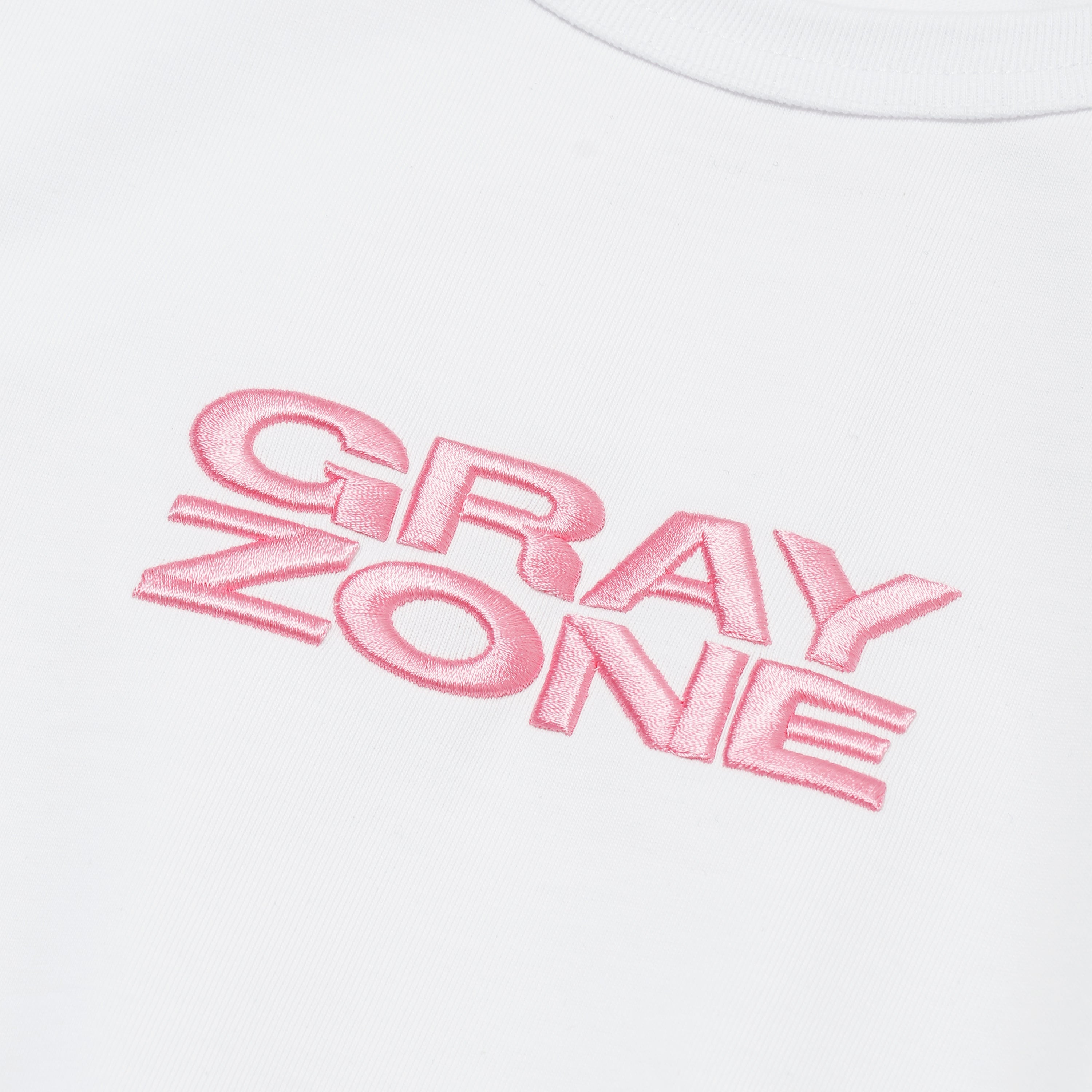GRAYZONE Logo L/S T-shirt White