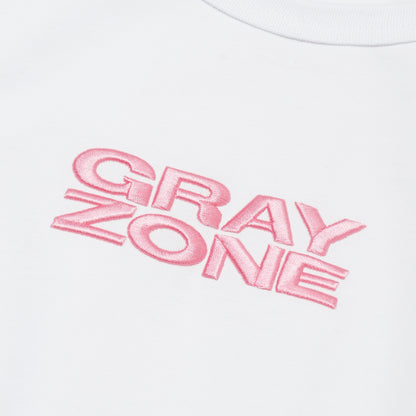 GRAYZONE Logo L/S T-shirt White
