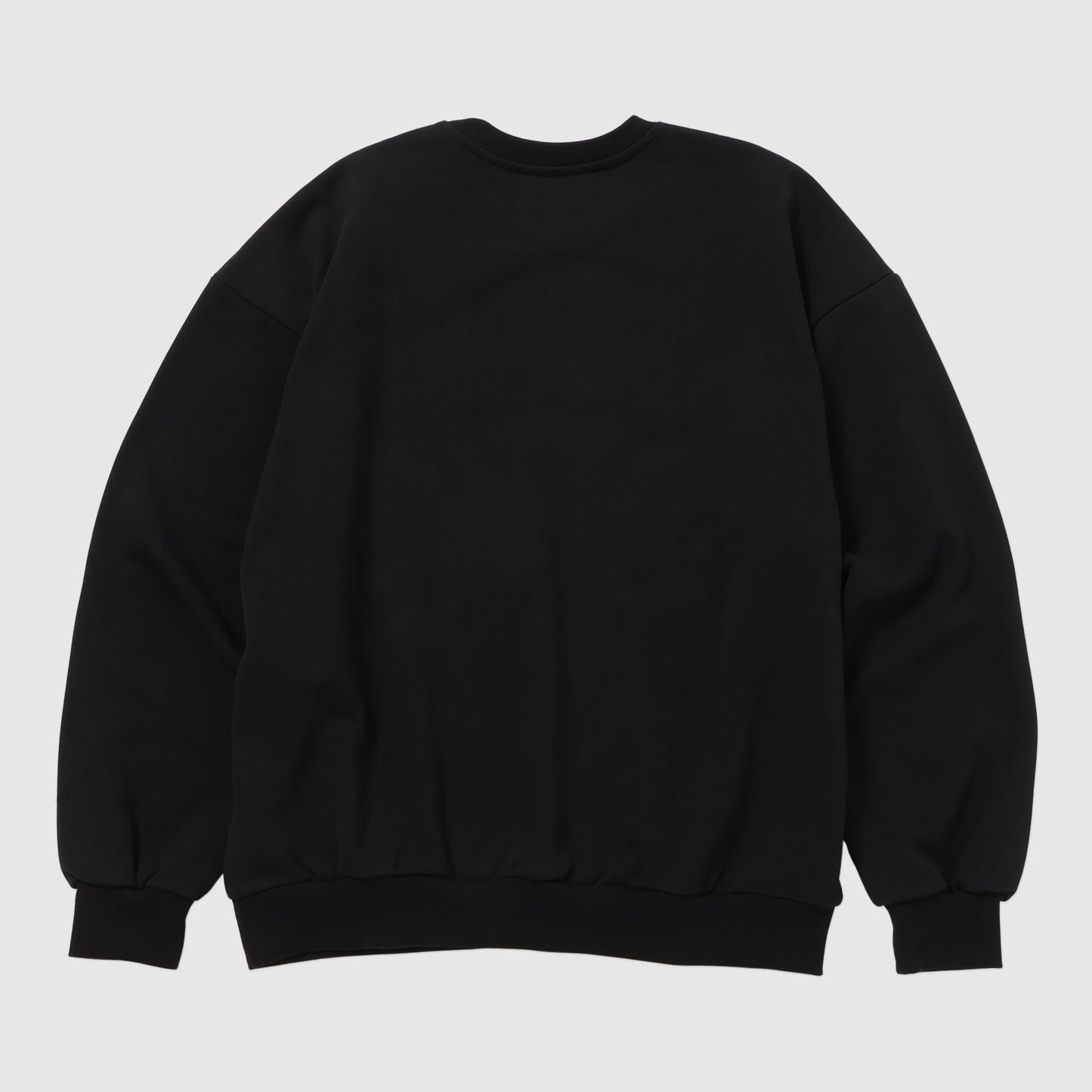 F-Typo Crew Sweat Shirt Black