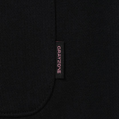 Wide Sweat Pants Black