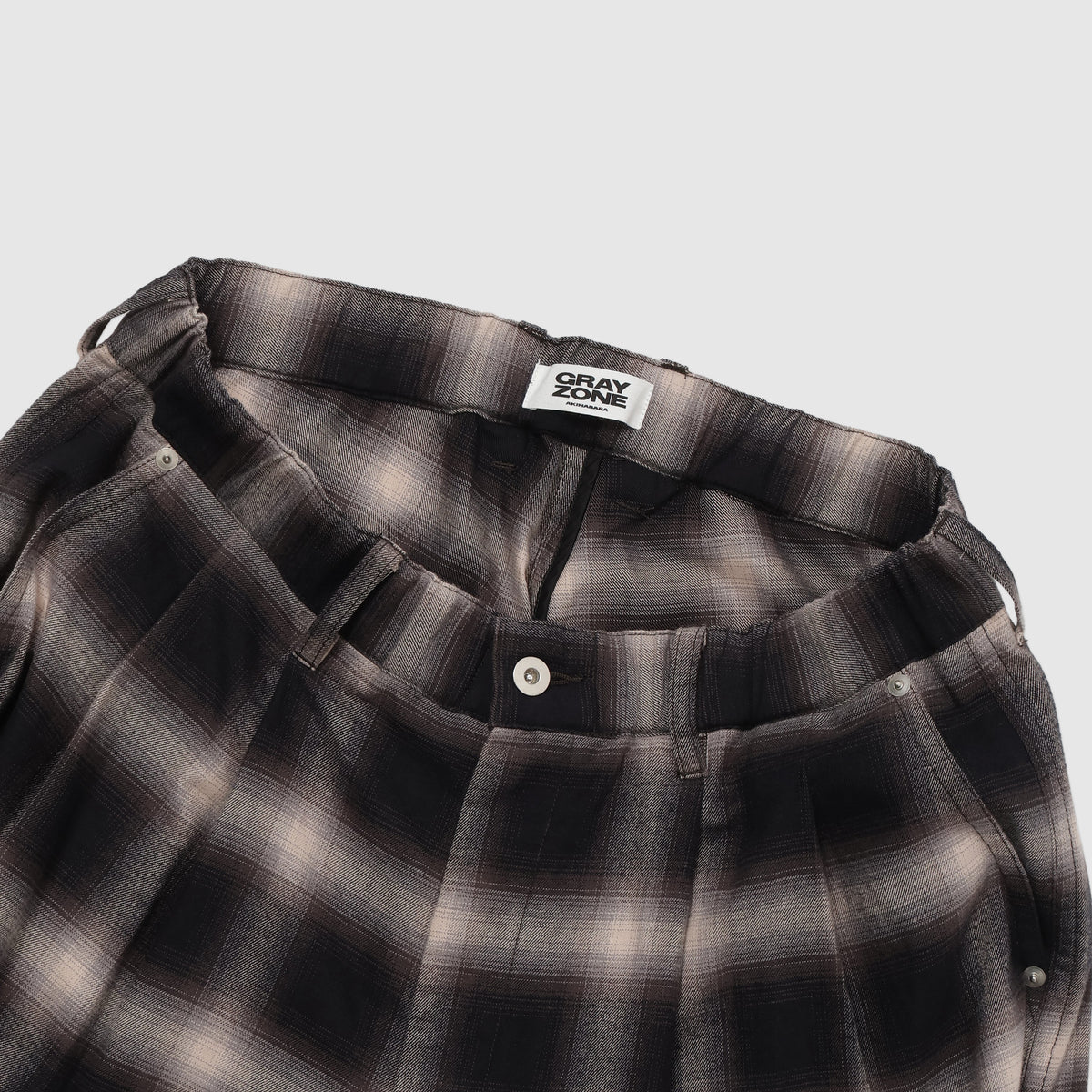Ombre Check Pants